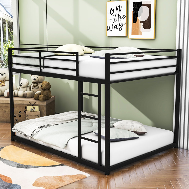 Full over full top bunk beds wayfair